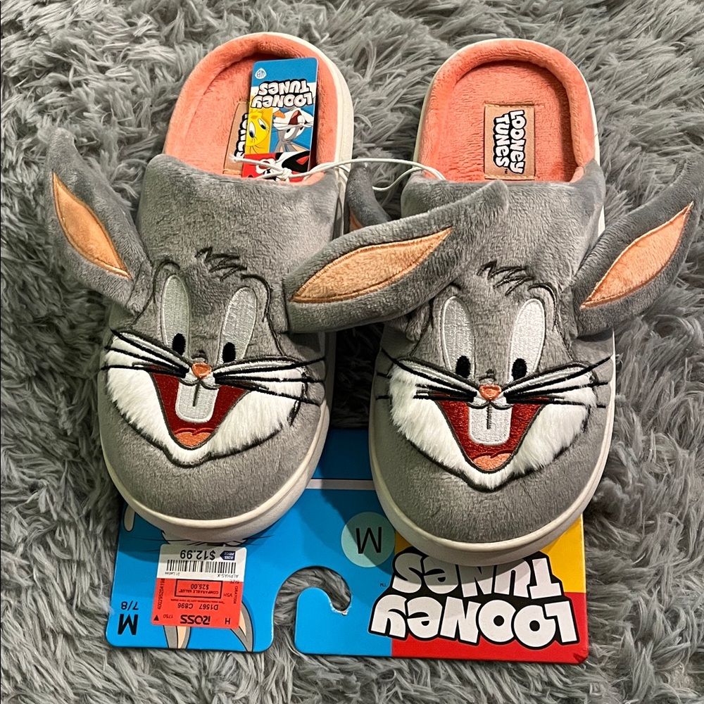 Bugs bunny house slippers
